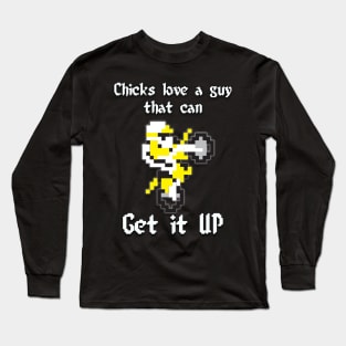 Get it up Excite Bike Yellow Long Sleeve T-Shirt